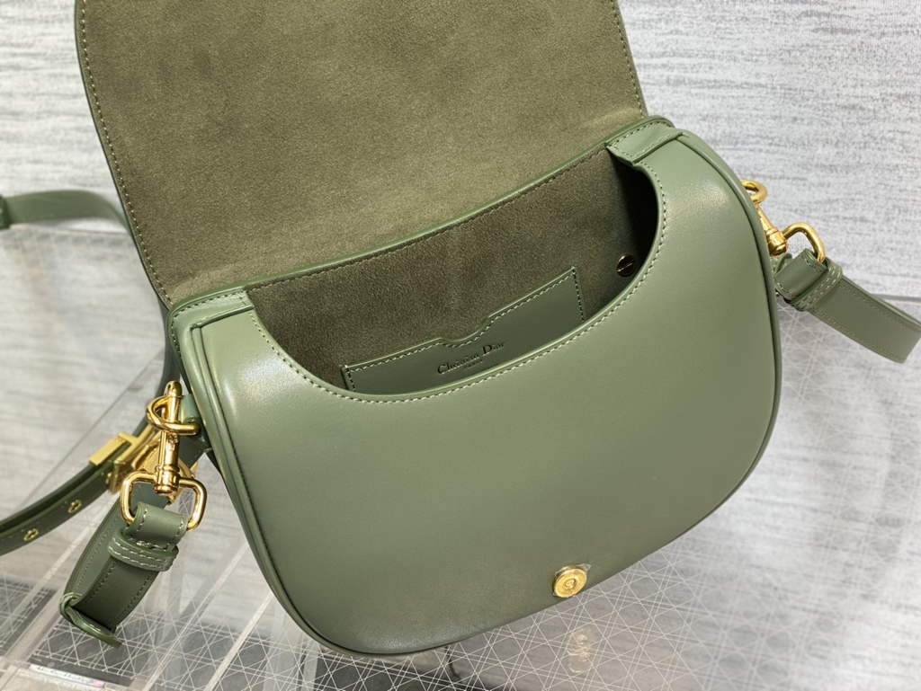 Dior Medium Bobby Bag M9319 Green Box Calfskin - Default Title - View 9