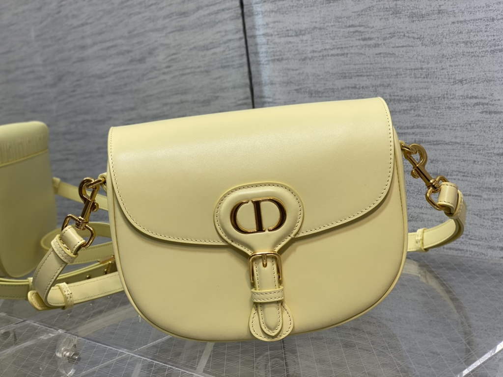 Dior Medium Bobby Bag M9319 Yellow Box Calfskin - Default Title - View 3