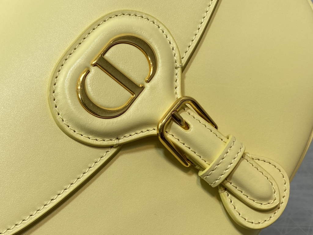 Dior Medium Bobby Bag M9319 Yellow Box Calfskin - Default Title - View 4
