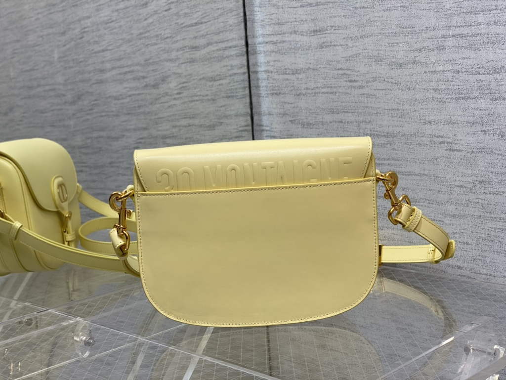 Dior Medium Bobby Bag M9319 Yellow Box Calfskin - Default Title - View 5