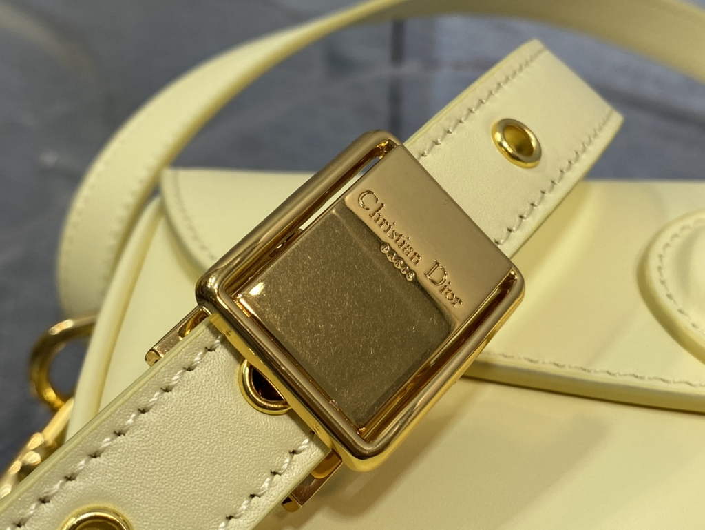Dior Medium Bobby Bag M9319 Yellow Box Calfskin - Default Title - View 8