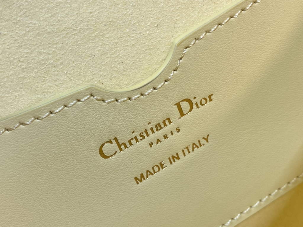 Dior Medium Bobby Bag M9319 Yellow Box Calfskin - Default Title - View 10