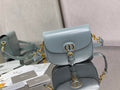 Dior Medium Bobby Bag M9319 Light Blue Box Calfskin - Default Title - View 1