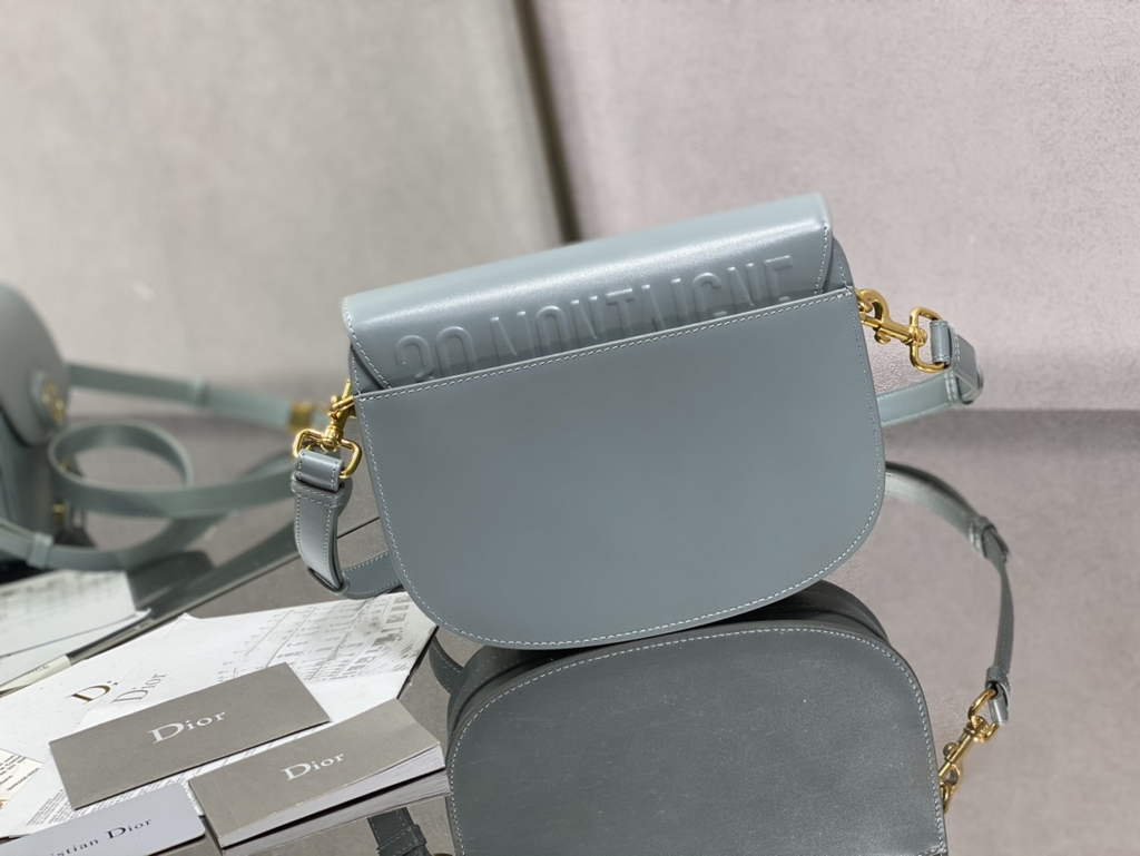 Dior Medium Bobby Bag M9319 Light Blue Box Calfskin - Default Title - View 4
