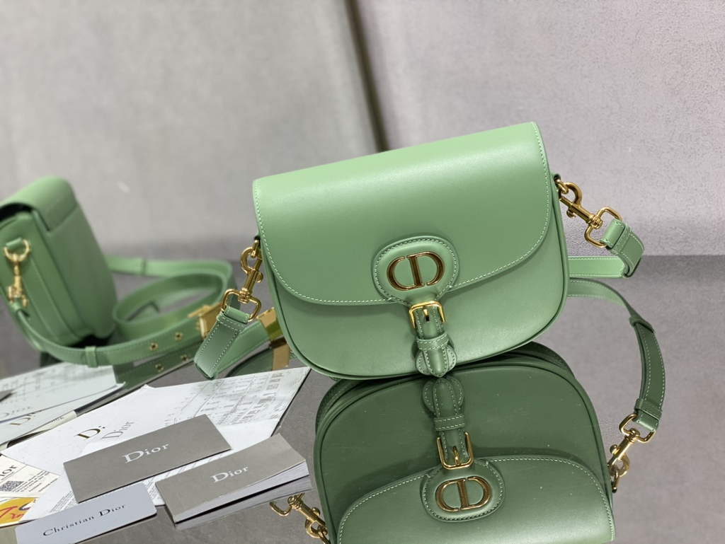 Dior Medium Bobby Bag M9319 Light Green Box Calfskin - Default Title - View 1