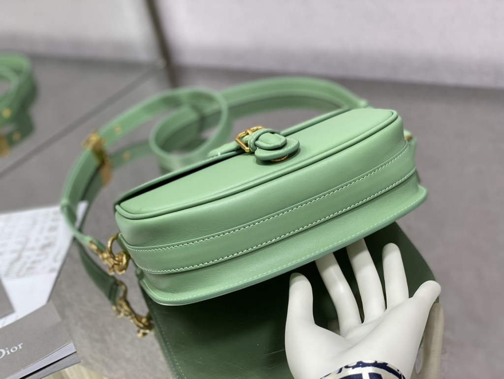 Dior Medium Bobby Bag M9319 Light Green Box Calfskin - Default Title - View 5