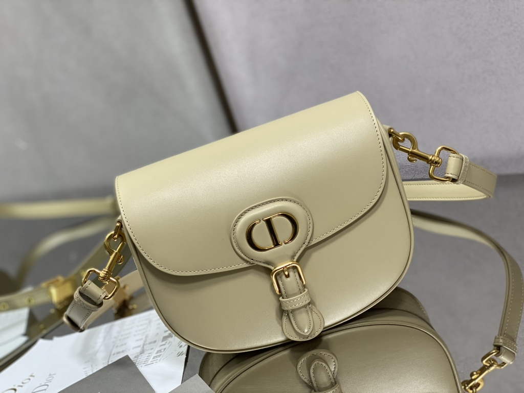 Dior Medium Bobby Bag M9319 Beige Box Calfskin - Default Title - View 2