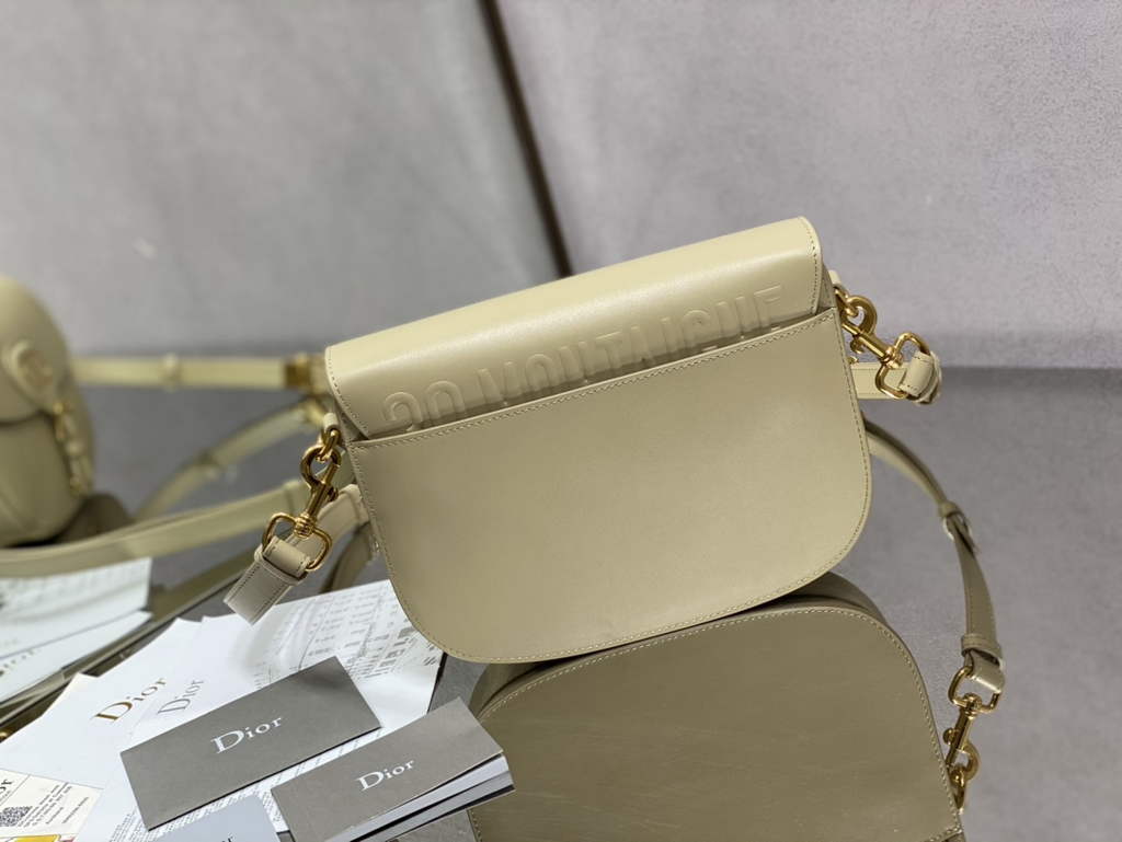 Dior Medium Bobby Bag M9319 Beige Box Calfskin - Default Title - View 4