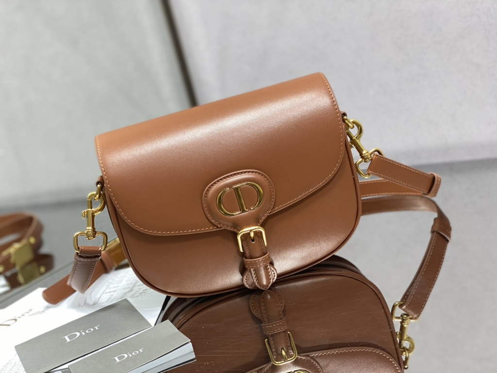 Dior Medium Bobby Bag M9319 Brown Box Calfskin - Default Title - View 2