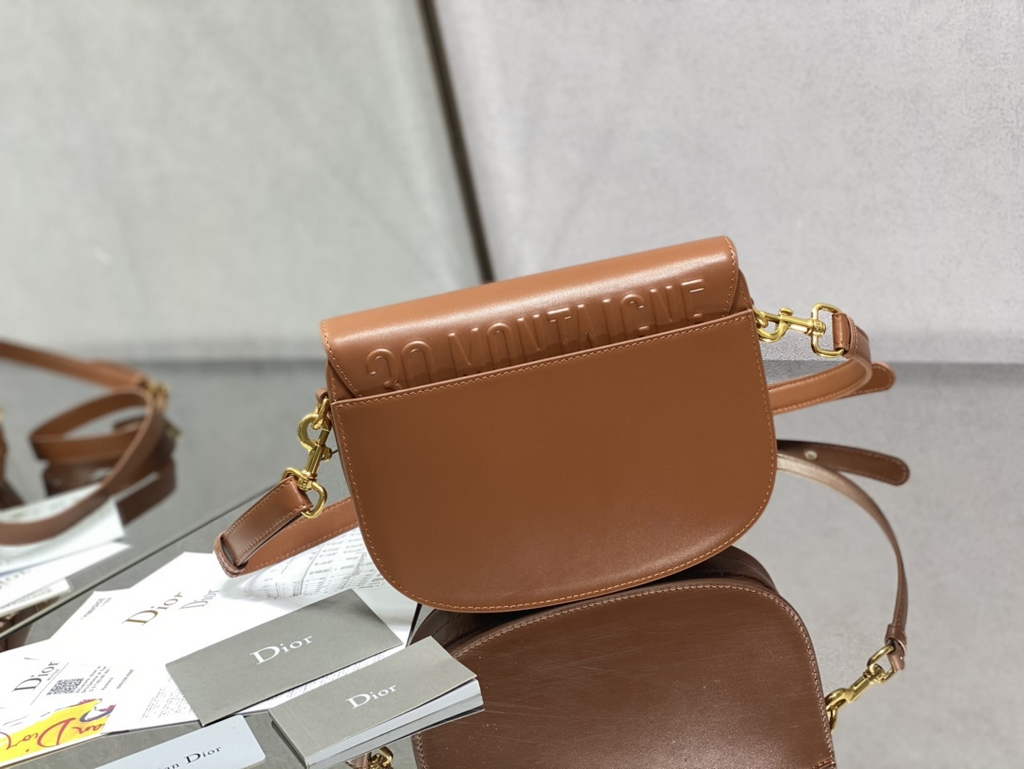 Dior Medium Bobby Bag M9319 Brown Box Calfskin - Default Title - View 4
