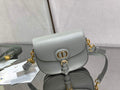 Dior Medium Bobby Bag M9319 Gray Box Calfskin - Default Title - View 1