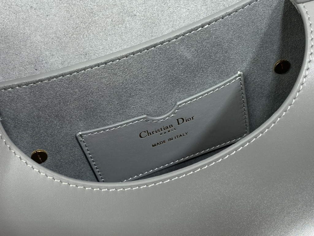 Dior Medium Bobby Bag M9319 Gray Box Calfskin - Default Title - View 9