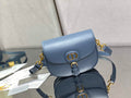 Dior Medium Bobby Bag M9319 Blue Box Calfskin - Default Title - View 1