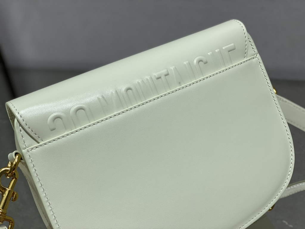 Dior Medium Bobby Bag M9319 White Box Calfskin - Default Title - View 7