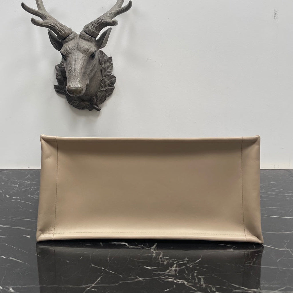 Dior Medium Book Tote M1324 Beige Macrocannage Calfskin