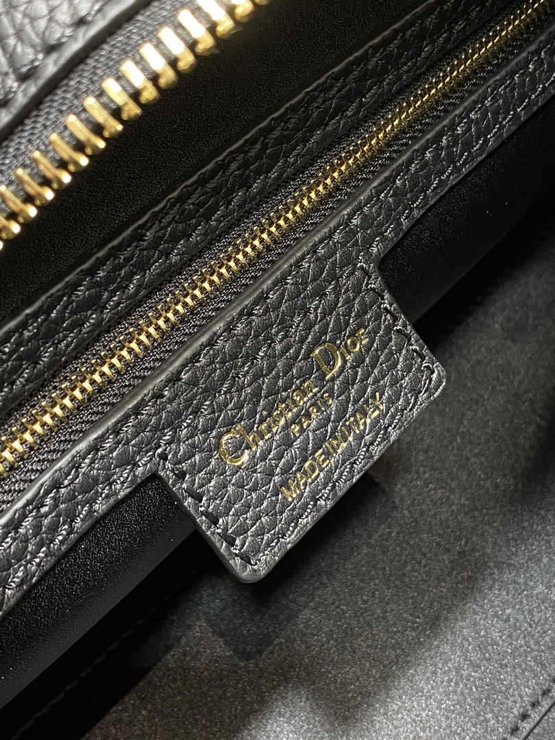 Dior Medium Lady D-Sire My ABCDior Bag M1151 Black Bull Leather - Default Title - View 7