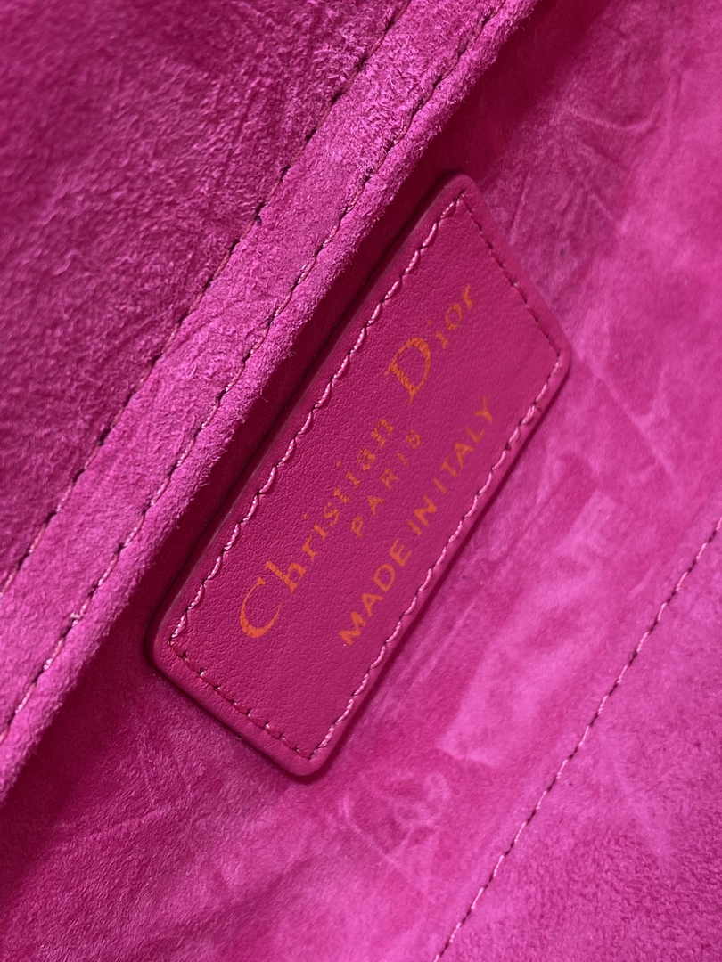 Dior Micro Lady D-Joy Bag S0910 Plum Cannage Lambskin E503 - Default Title - View 9