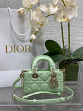 Dior Micro Lady D-Joy Bag S0910 Green Cannage Lambskin E506 - Default Title - View 1