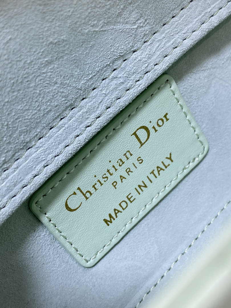 Dior Micro Lady D-Joy Bag S0910 Green Cannage Lambskin E506 - Default Title - View 7