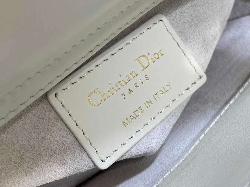 Dior Micro Lady D-Joy Bag S0910 White Cannage Lambskin - Default Title - View 7