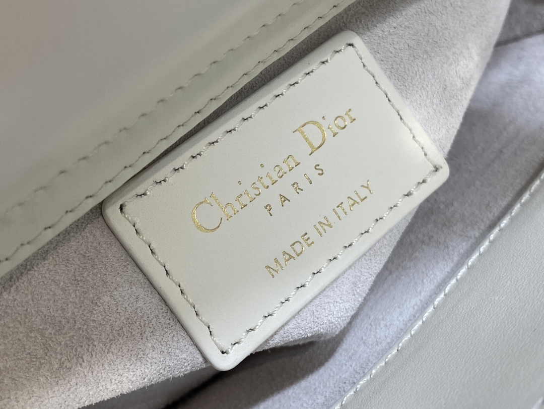 Dior Micro Lady D-Joy Bag S0910 White Cannage Lambskin - Default Title - View 7