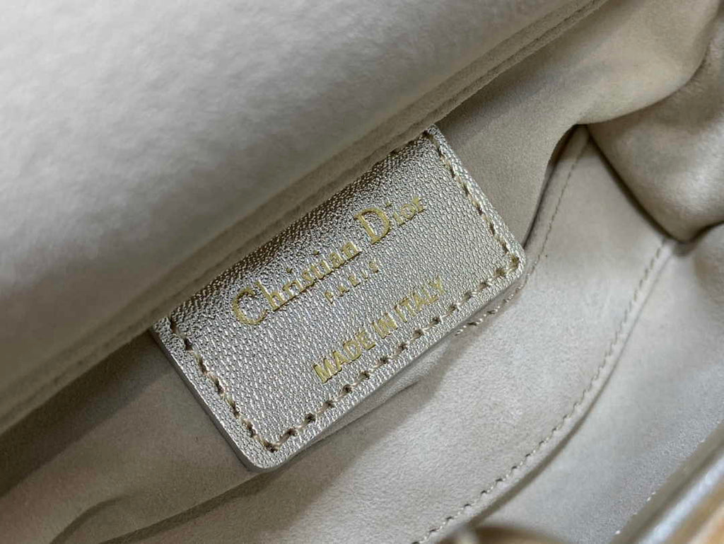 Dior Micro Lady D-Joy Bag S0910 Gold Cannage Lambskin - Default Title - View 7