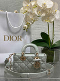 Dior Mini Lady D-Joy Bag - M0636 - Light Green Cannage Lambskin - Default Title - View 1