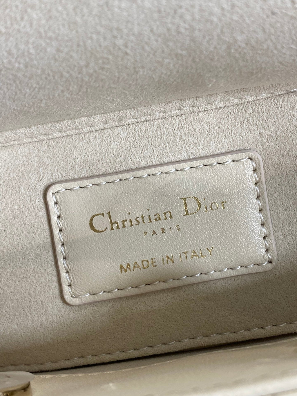 Dior Mini Lady D-Joy Bag - M0636 - Beige Cannage Lambskin - Default Title - View 9