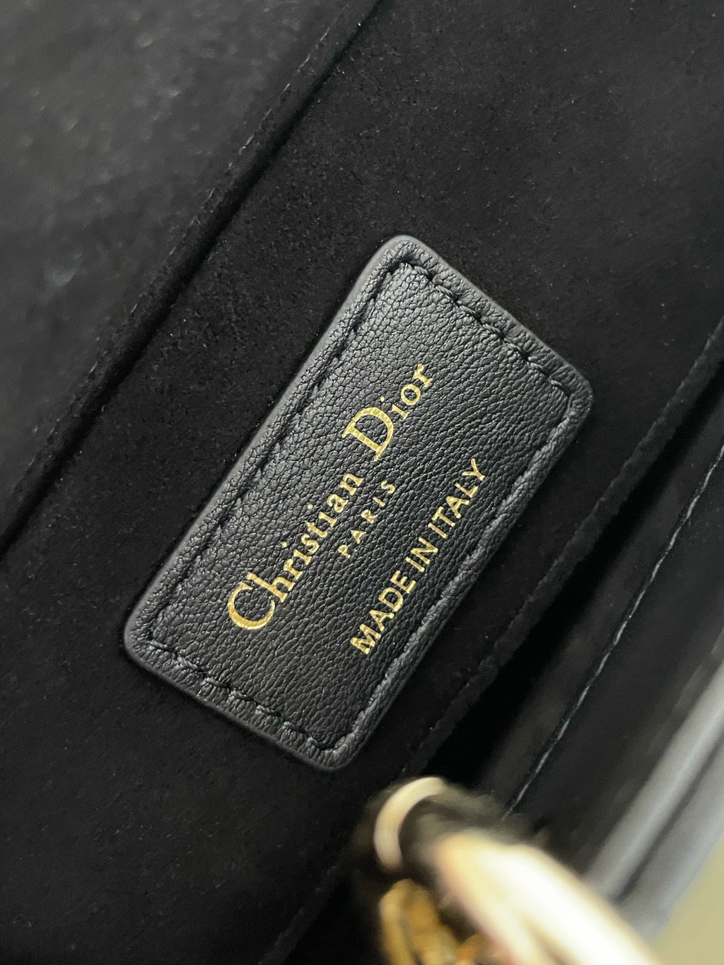 Dior Mini Lady D-Joy Bag - M0636 - Black Cannage Lambskin - Default Title - View 9