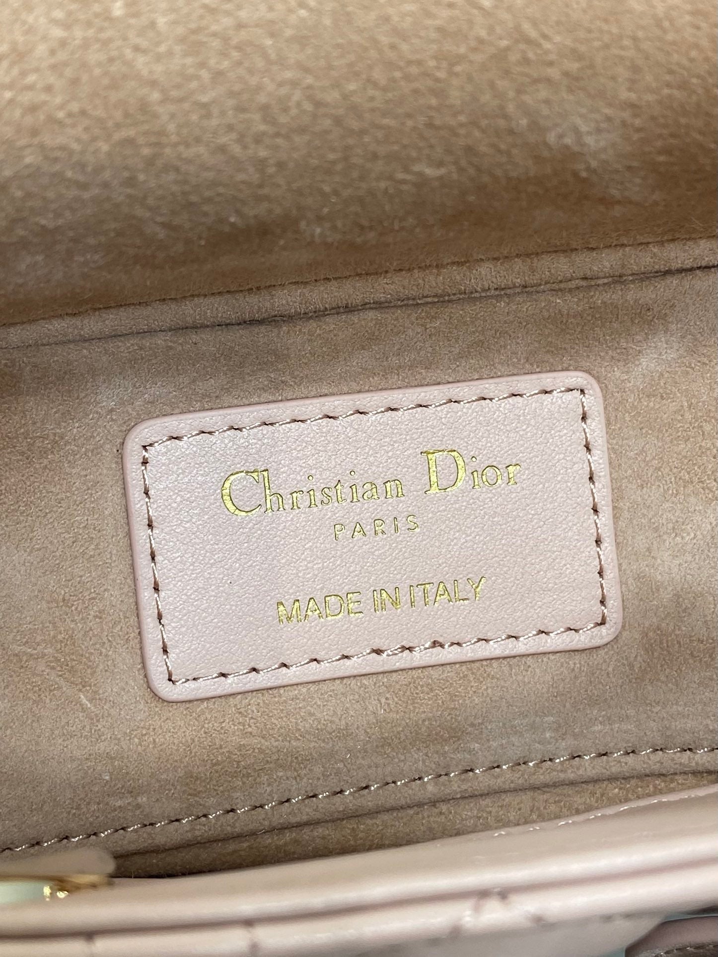 Dior Mini Lady D-Joy Bag - Pink Cannage Lambskin - M0636 - Default Title - View 10