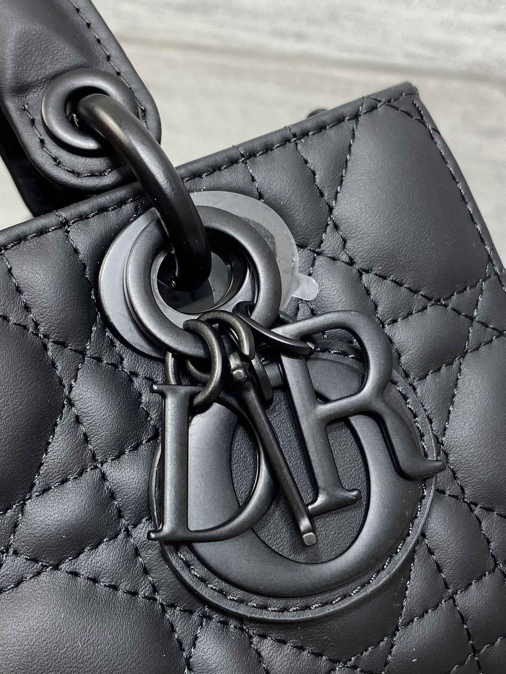 Dior Mini Lady D-Joy Bag - Black Cannage Lambskin - M0636 - Default Title - View 4