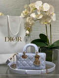 Dior Mini Lady D-Joy Bag - Light Blue Cannage Lambskin - M0636 - Default Title - View 1