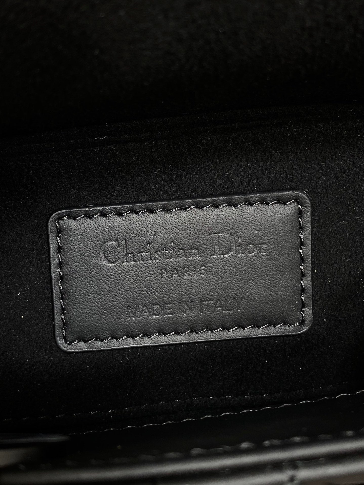 Dior Mini Lady D-Joy Bag - Black Cannage Lambskin - M0636 - Default Title - View 9