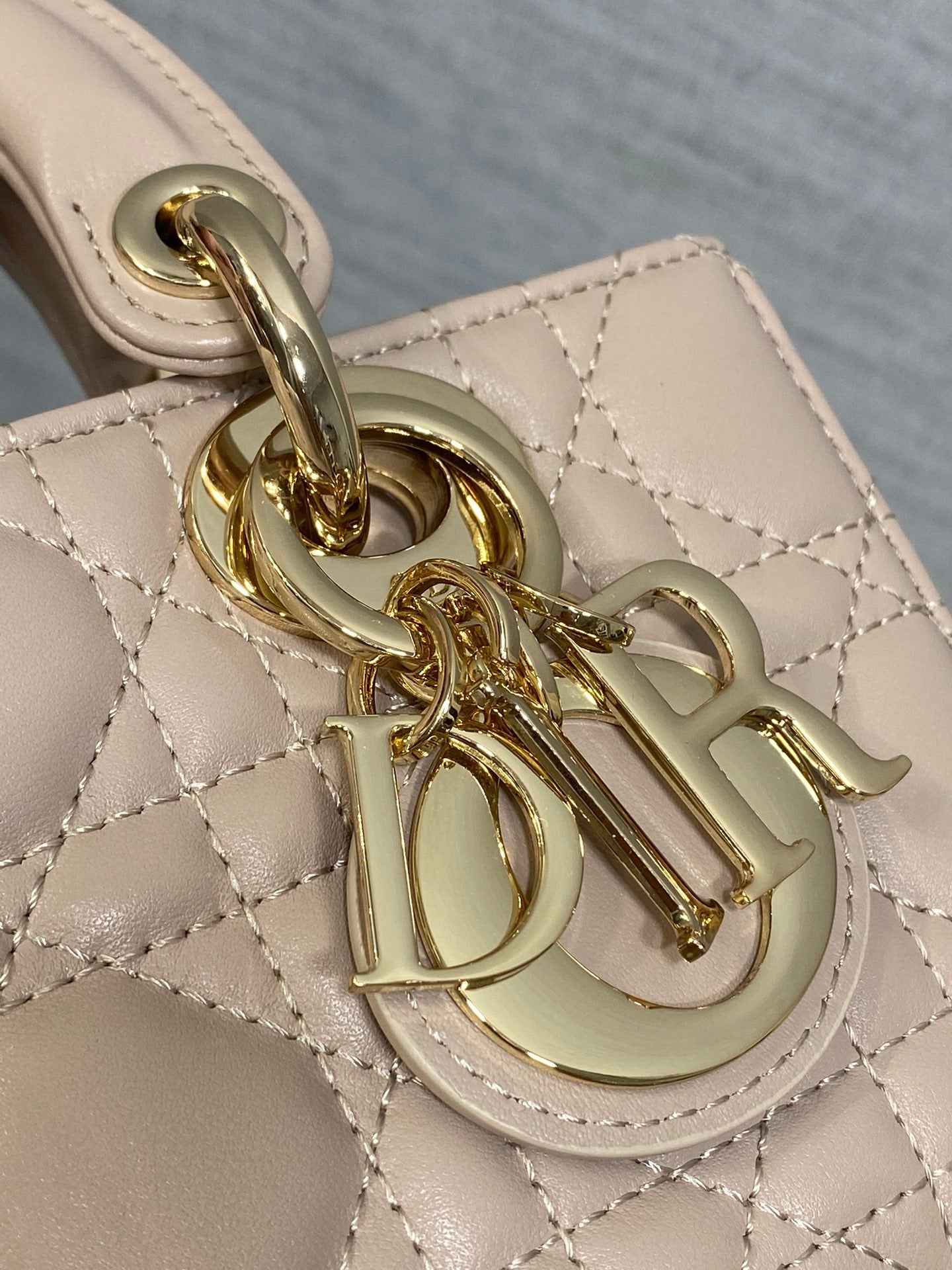 Dior Mini Lady D-Joy Bag - Power Pink Cannage Lambskin - M0636 - Default Title - View 4