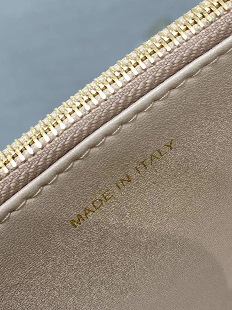 Dior Miss Caro Mini Bag S5169 Dark Beige Macrocannage Lambskin - Default Title - View 10