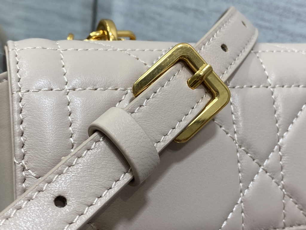 Dior Miss Daisy Mini Bag S3300 Trench Beige Macrocannage Lambskin - Default Title - View 7