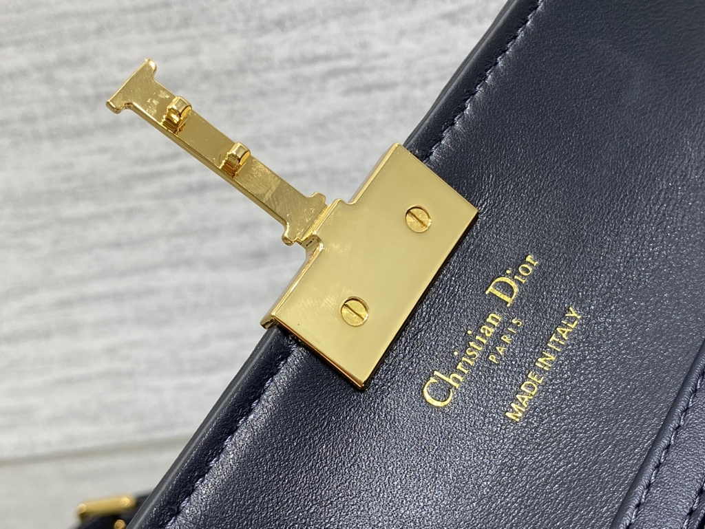Dior Miss Montaigne Mini Bag S2356 Blue Dior Oblique Jacquard