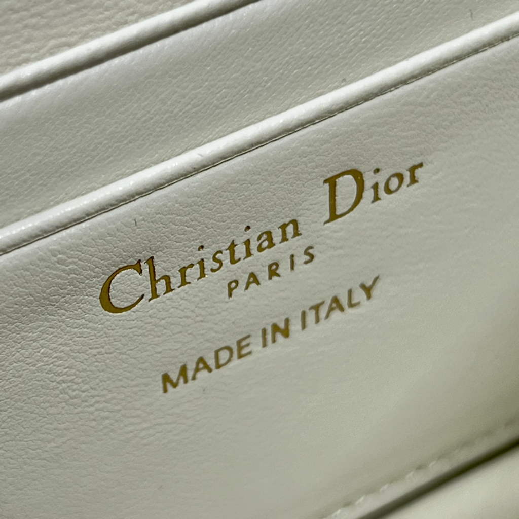 Dior S0980 Mini Miss Bag Rose Des Vents Cannage Lambskin In Beige - Default Title - View 9