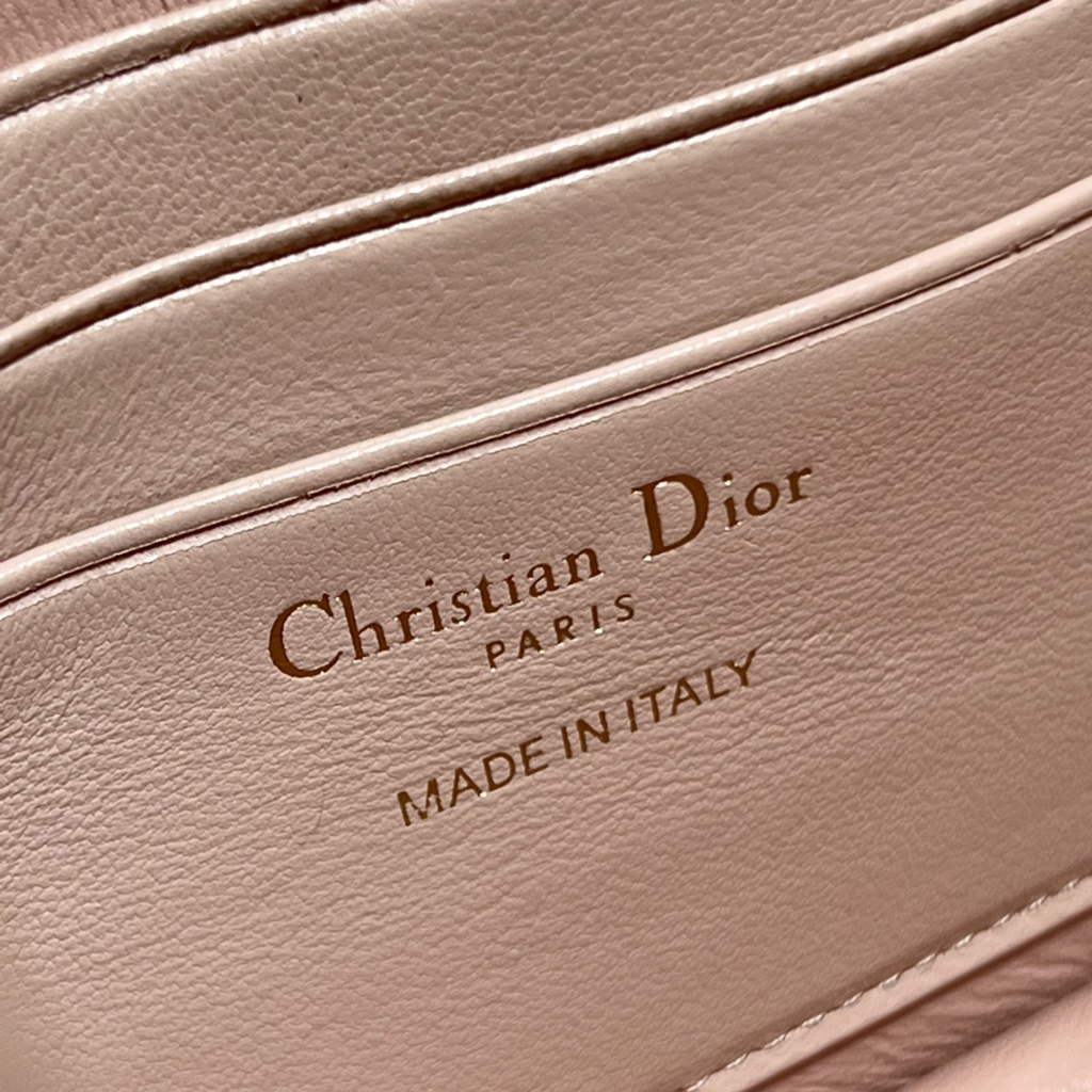 Dior S0980 Mini Miss Bag Rose Des Vents Cannage Lambskin In Pink - Default Title - View 9