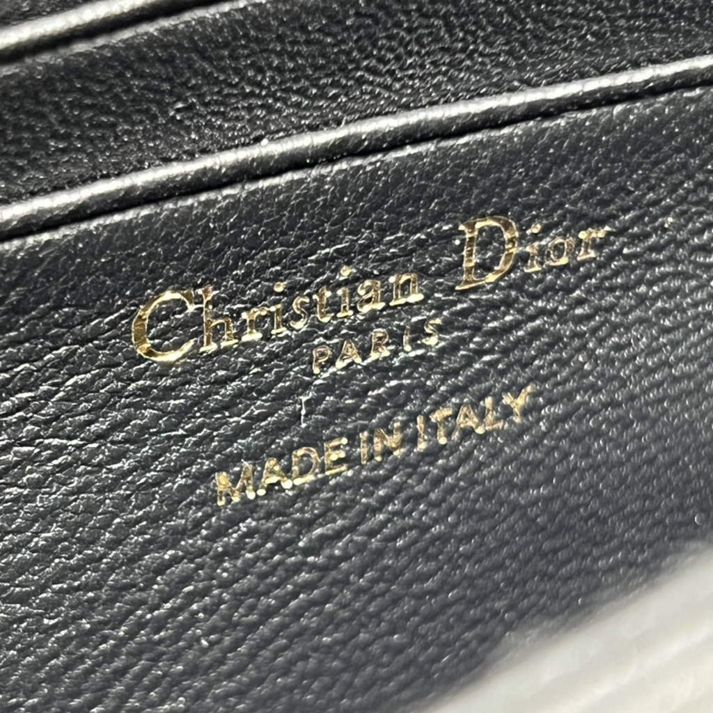 Dior S0980 Mini Miss Bag Rose Des Vents Cannage Lambskin In Black - Default Title - View 9