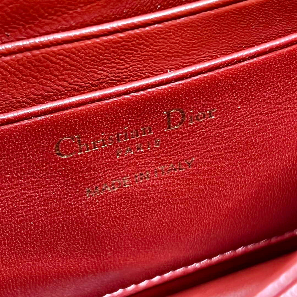 Dior S0980 MISS DIOR MINI BAG Red Patent leather - Default Title - View 9