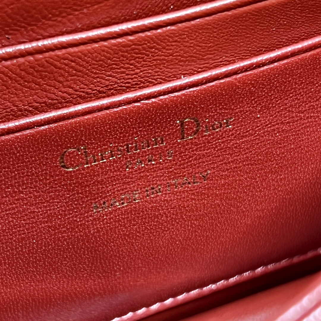 Dior S0980 MISS DIOR MINI BAG Red Patent leather - Default Title - View 9