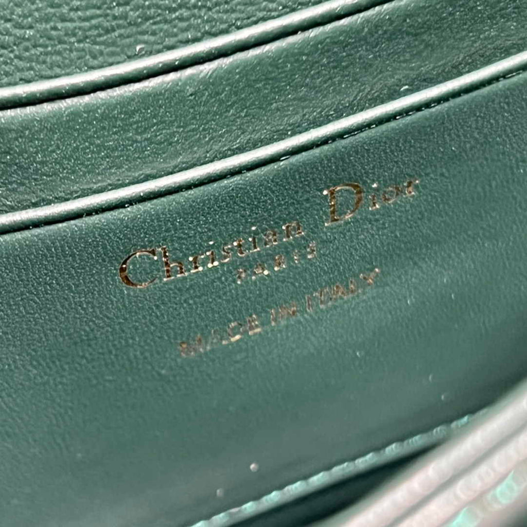 Dior S0980 MISS DIOR MINI BAG Green Patent leather - Default Title - View 9