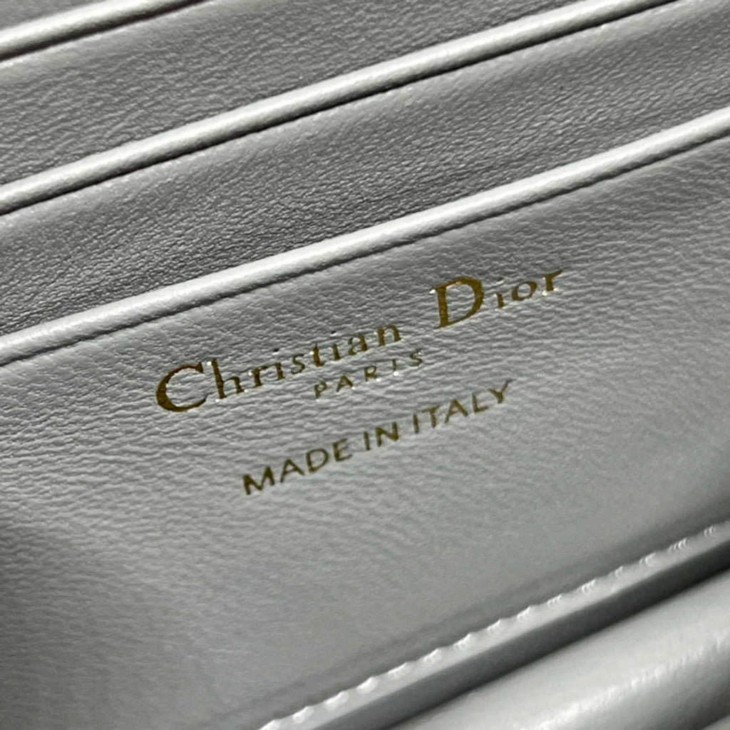 Dior S0980 MISS DIOR MINI BAG Gray Patent leather - Default Title - View 9