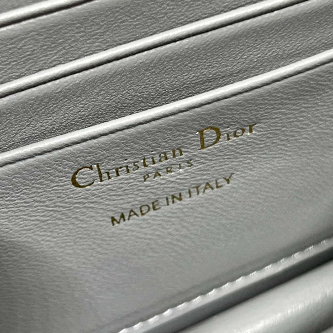 Dior S0980 MISS DIOR MINI BAG Gray Patent leather - Default Title - View 9