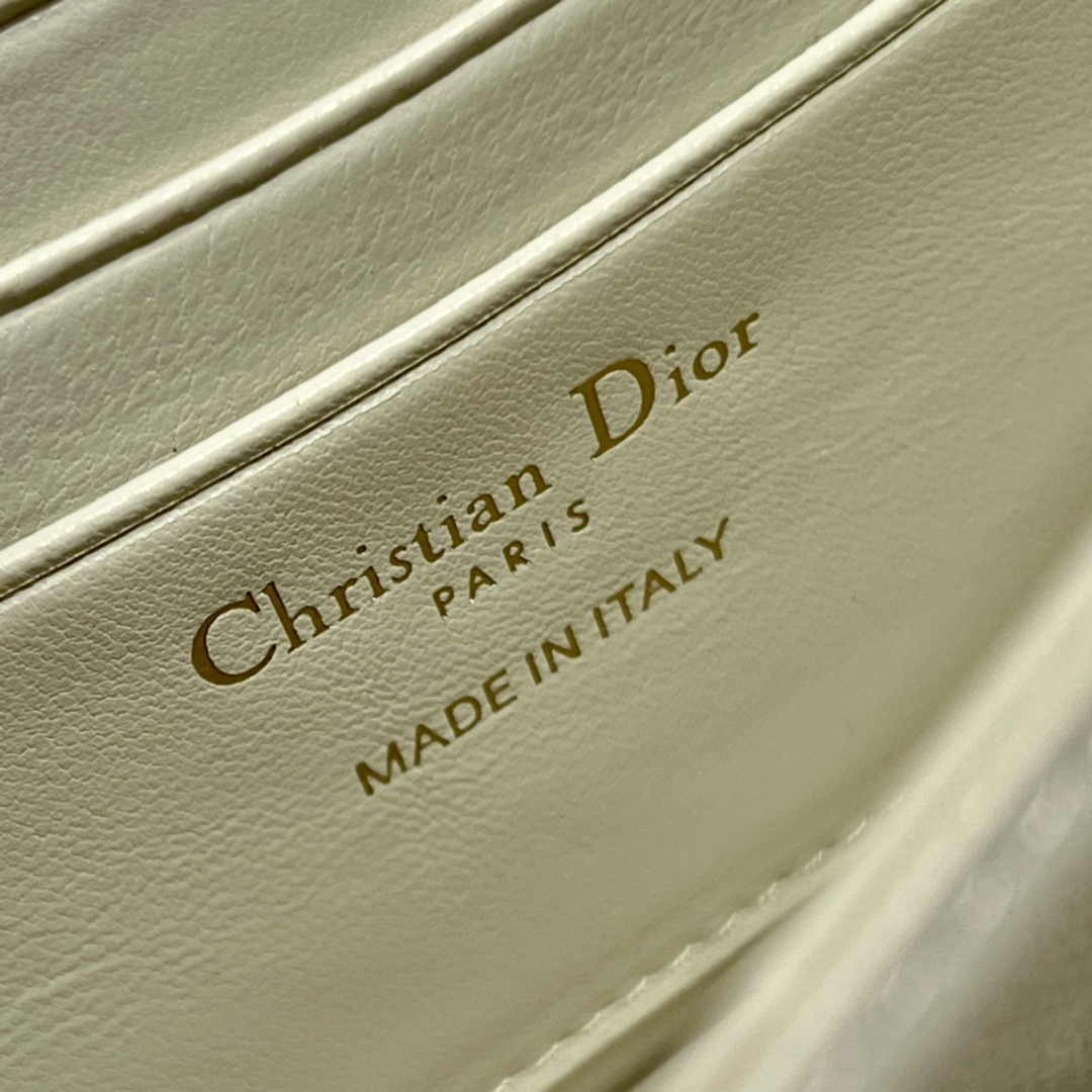 Dior S0980 MISS DIOR MINI BAG Beige Cannage Lambskin - Default Title - View 9