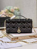 Dior S0980 MISS DIOR MINI BAG Black Patent leather - Default Title - View 1