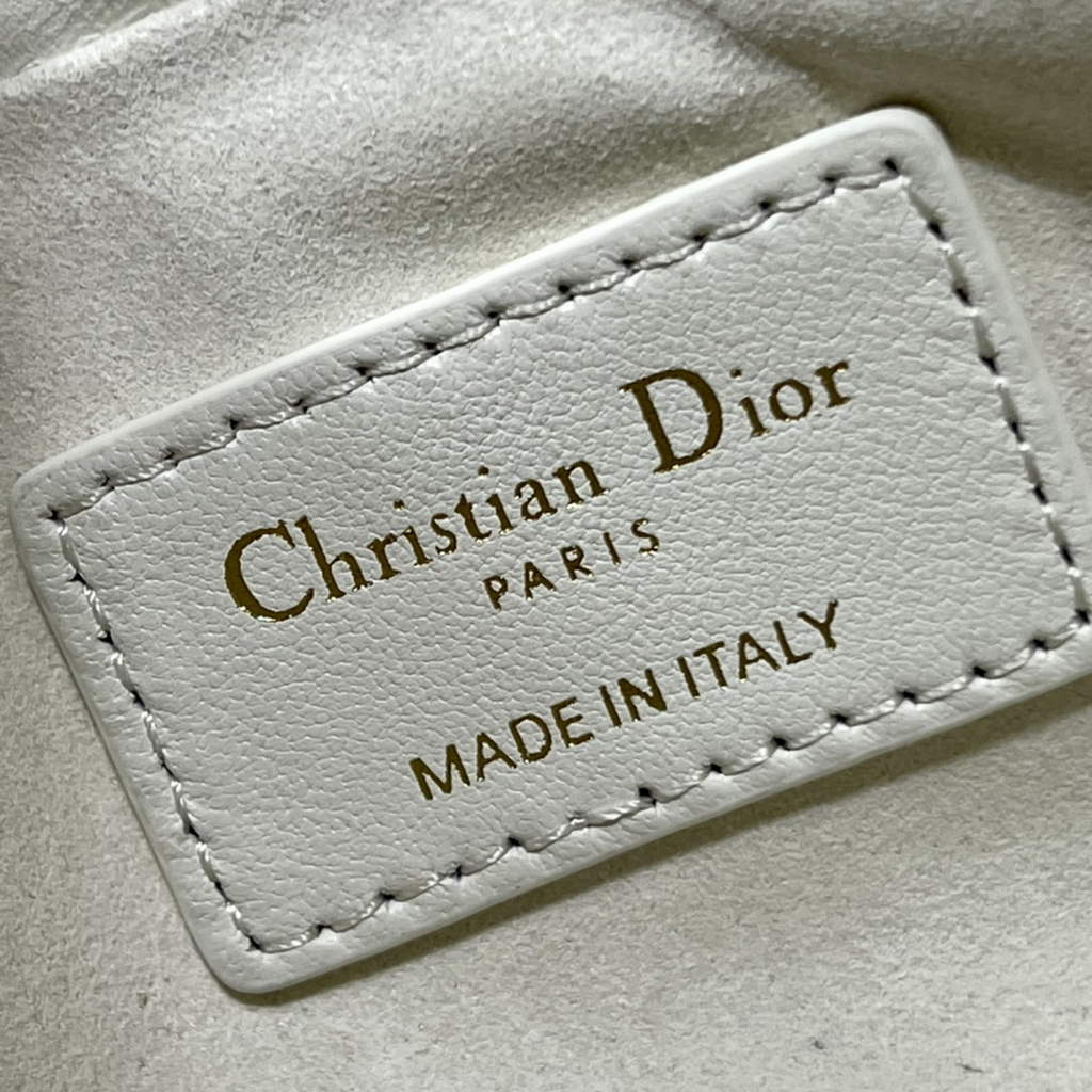 Dior S0981 Mini Lady Milly Bag Latte Cannage Lambskin - Default Title - View 9