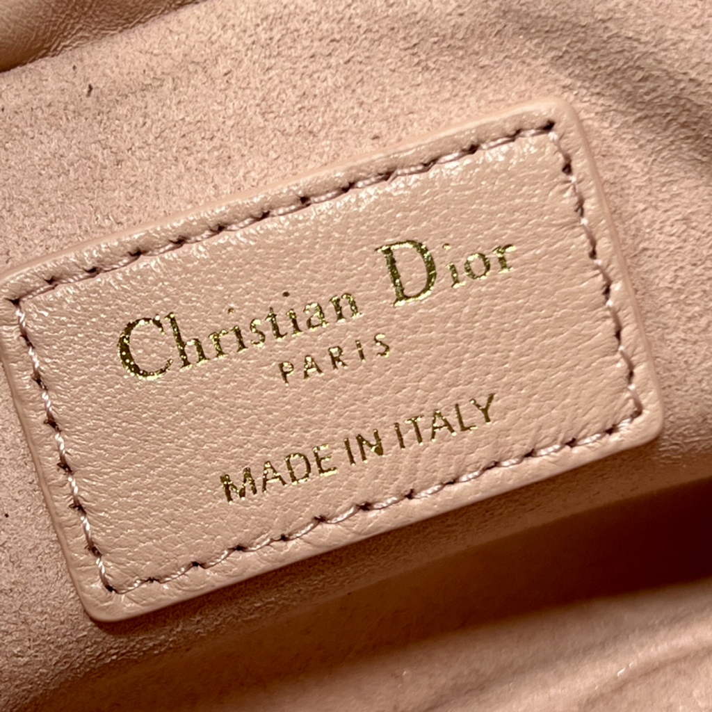 Dior S0981 Mini Lady Milly Bag Pink Cannage Lambskin - Default Title - View 9