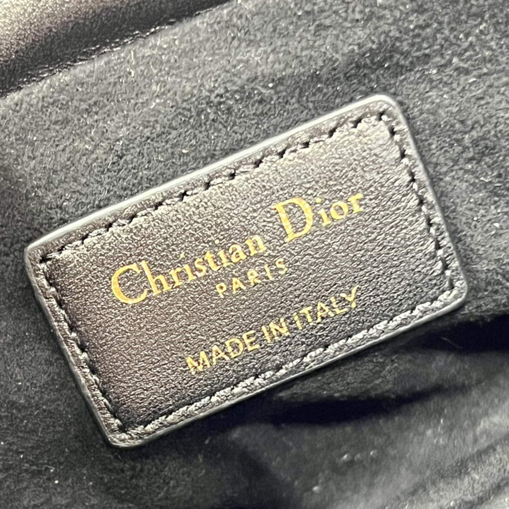 Dior S0981 Mini Lady Milly Bag Black Cannage Lambskin - Default Title - View 9